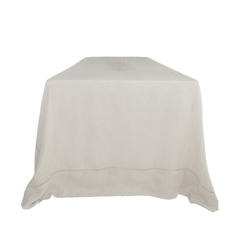 LINEN GAUZE TABLECLOTH NATURAL KOUTUBIA