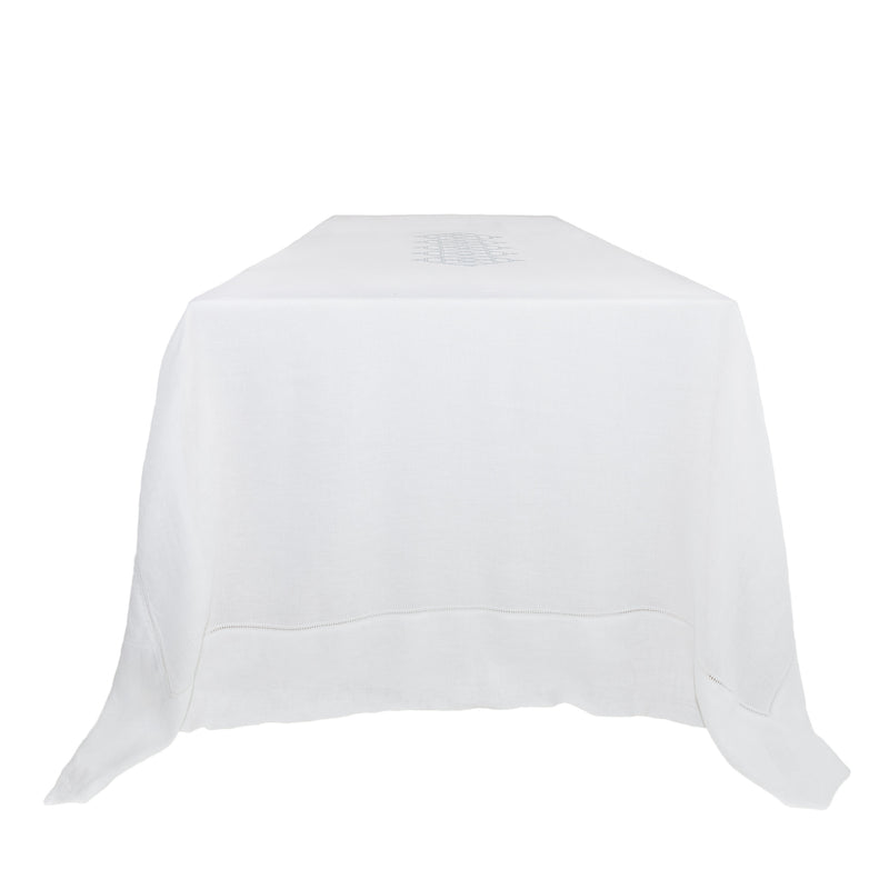 LINEN GAUZE TABLECLOTH WHITE KOUTUBIA