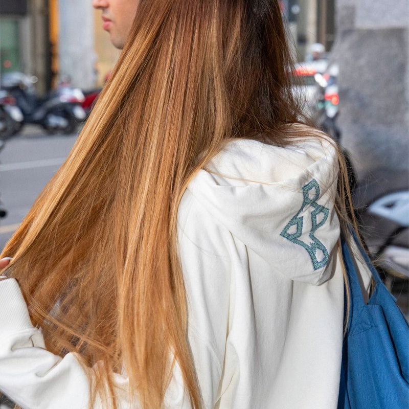 WHITE HOODIE AL QUDS