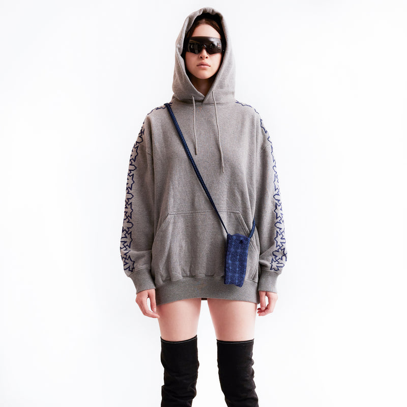 GRAY HOODIE GRAY SULTAN HAN