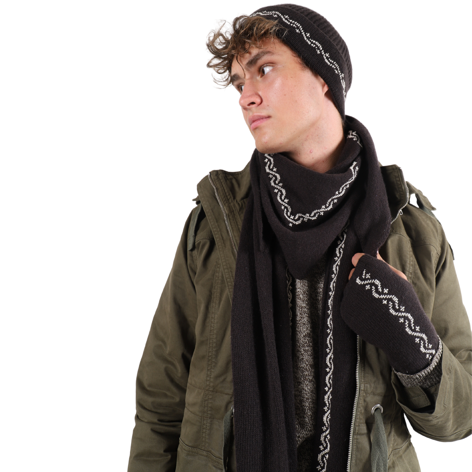 Triangle scarf for men deals
