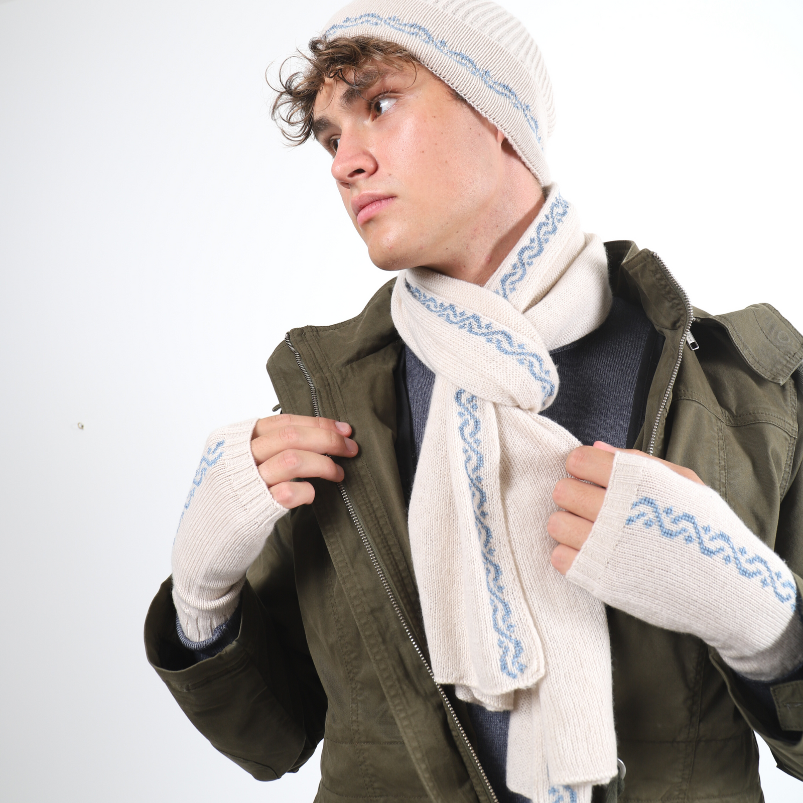 Cream 2025 cashmere wrap