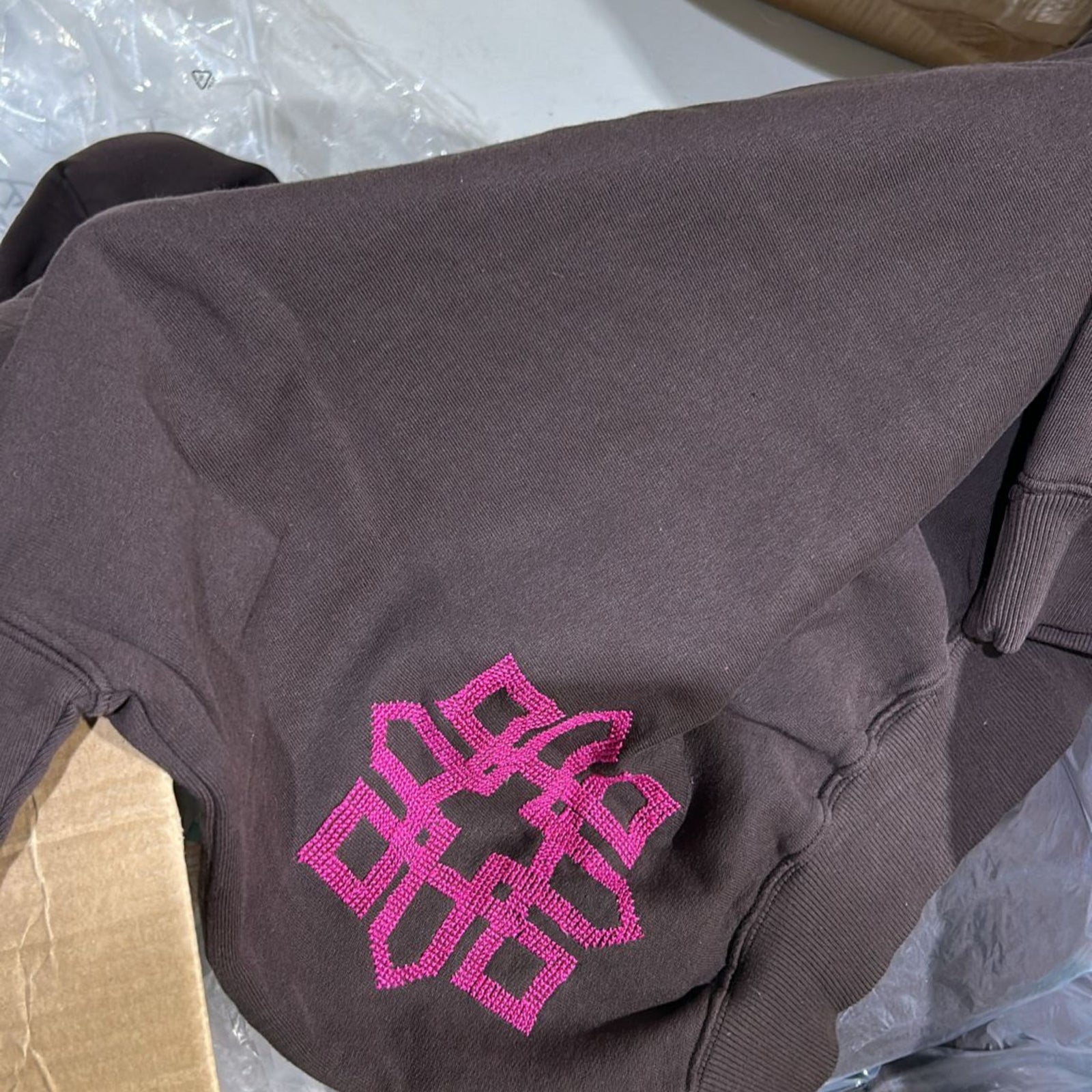 HOODIE PIECE UNIQUE BROWN