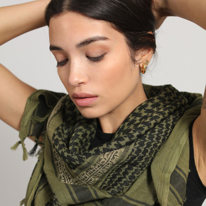 MARY COTTON KEFFIYEH