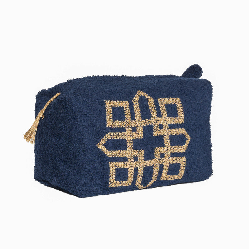 BOJ BEAUTY CASE TERRY BLUE