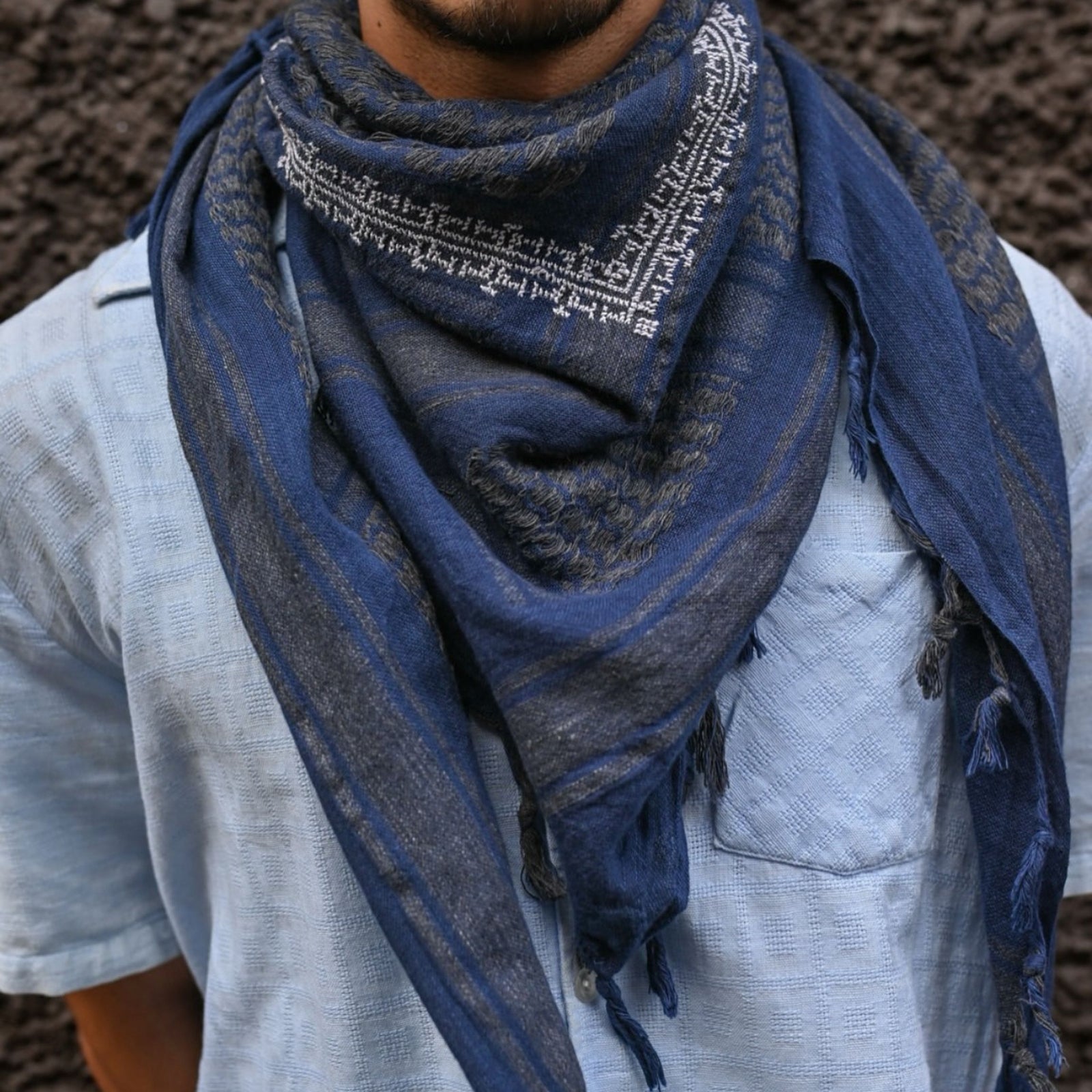 MARY COTTON KEFFIYEH