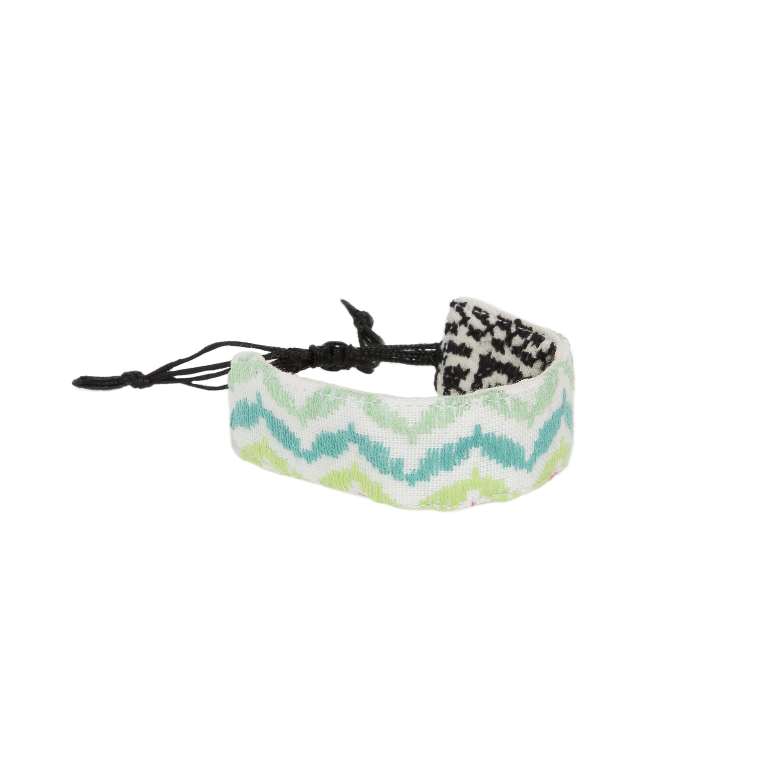 KEFFIYEH EMBROIDERED BRACELET | SET of 2