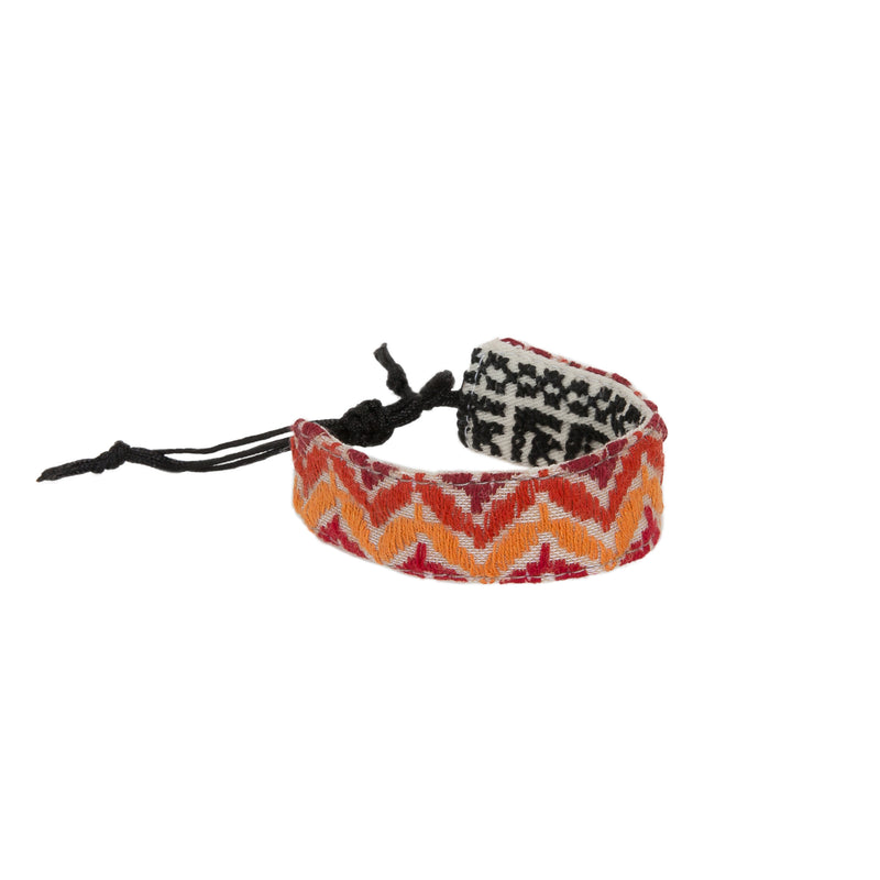 KEFFIYEH EMBROIDERED BRACELET | SET of 2
