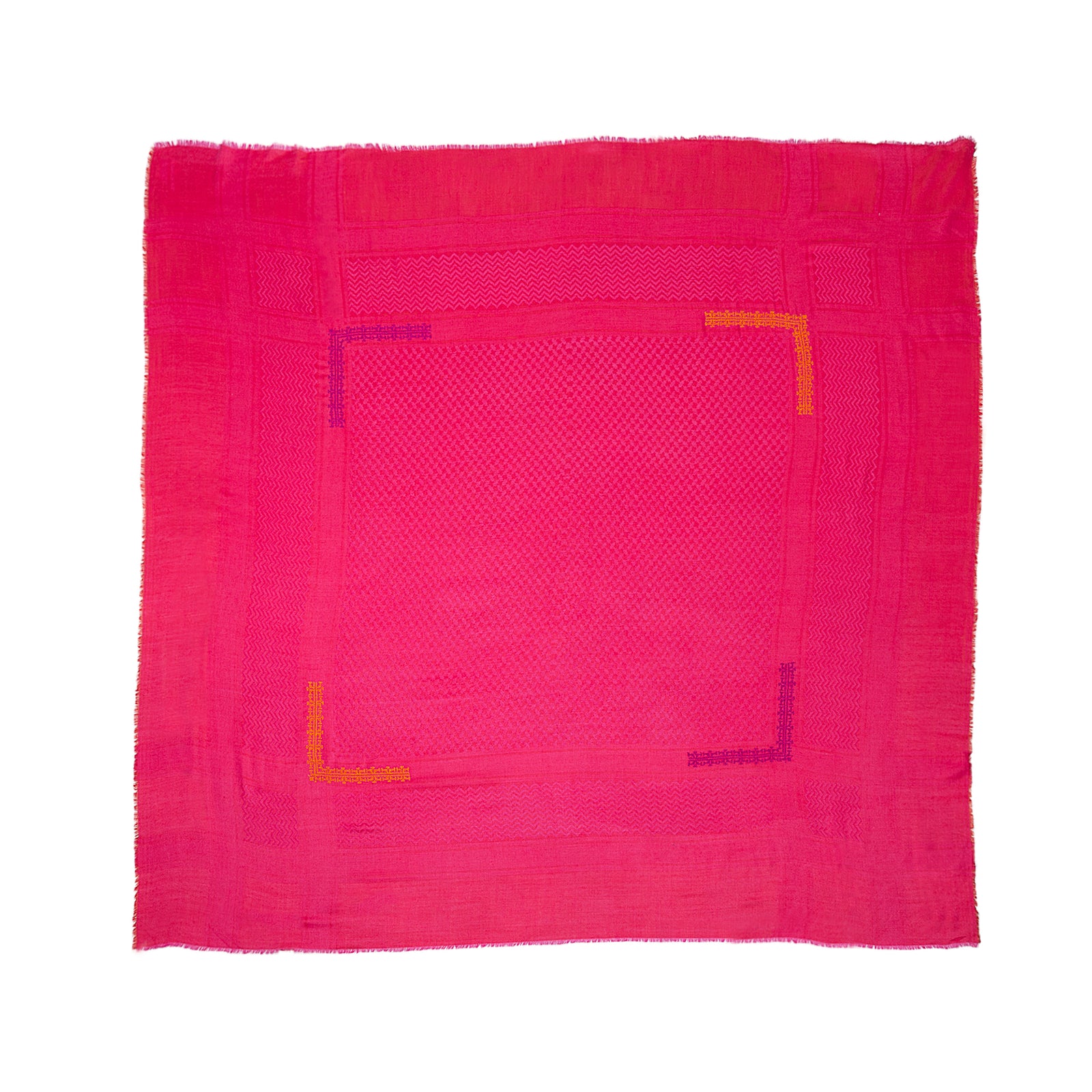 2 violet 2 orange corners