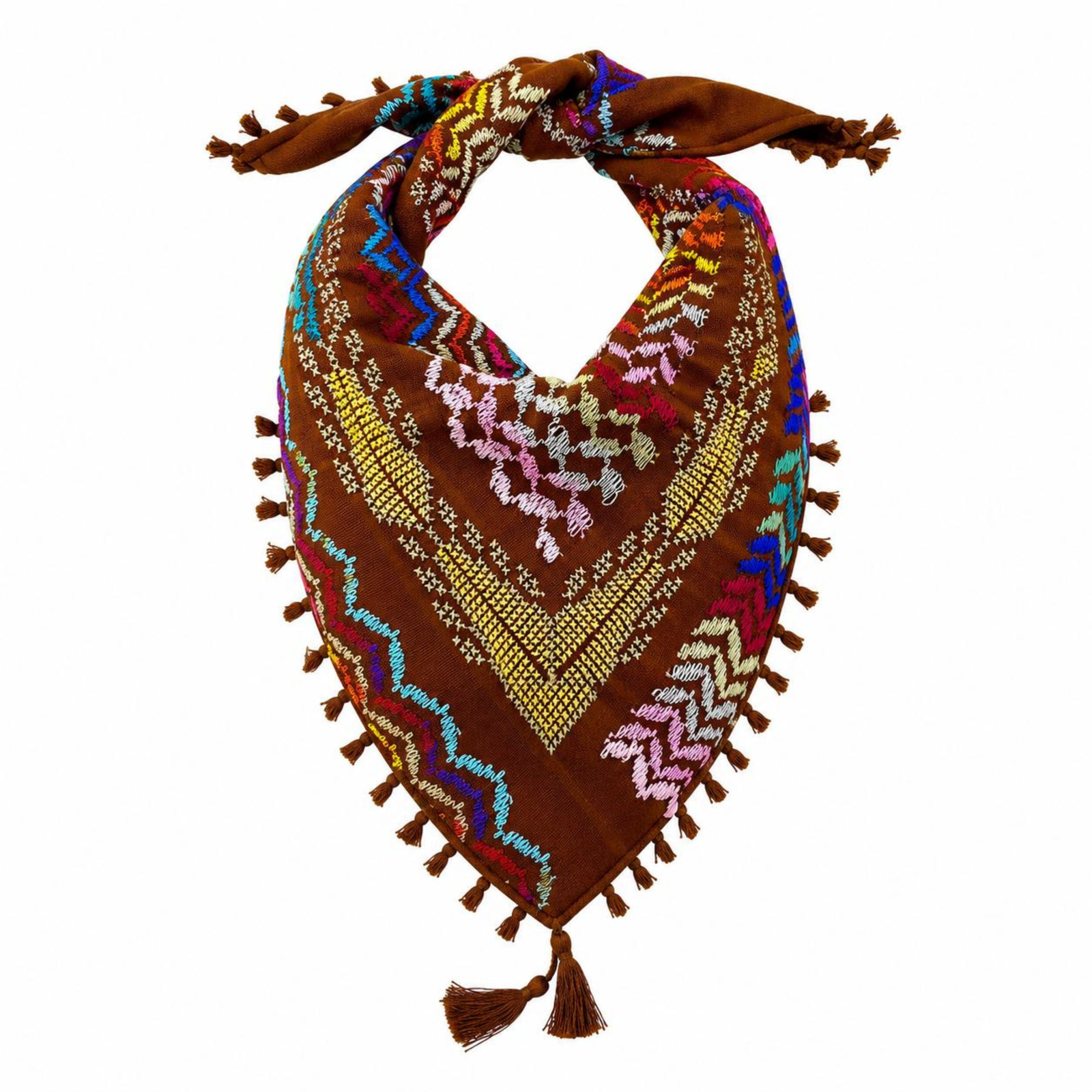 MINI MULTICOLOR COTTON KEFFIYEH