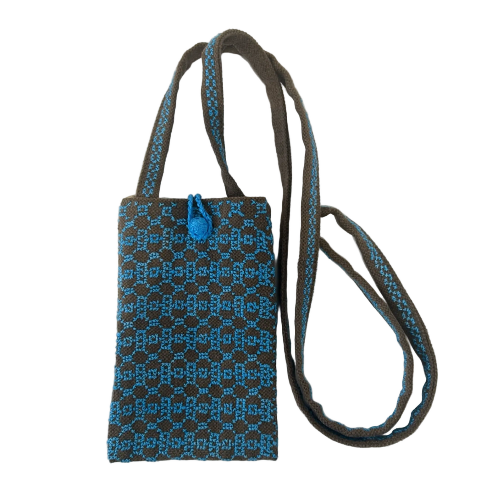 COTTON & LINEN PHONE POUCH | BEEHIVE