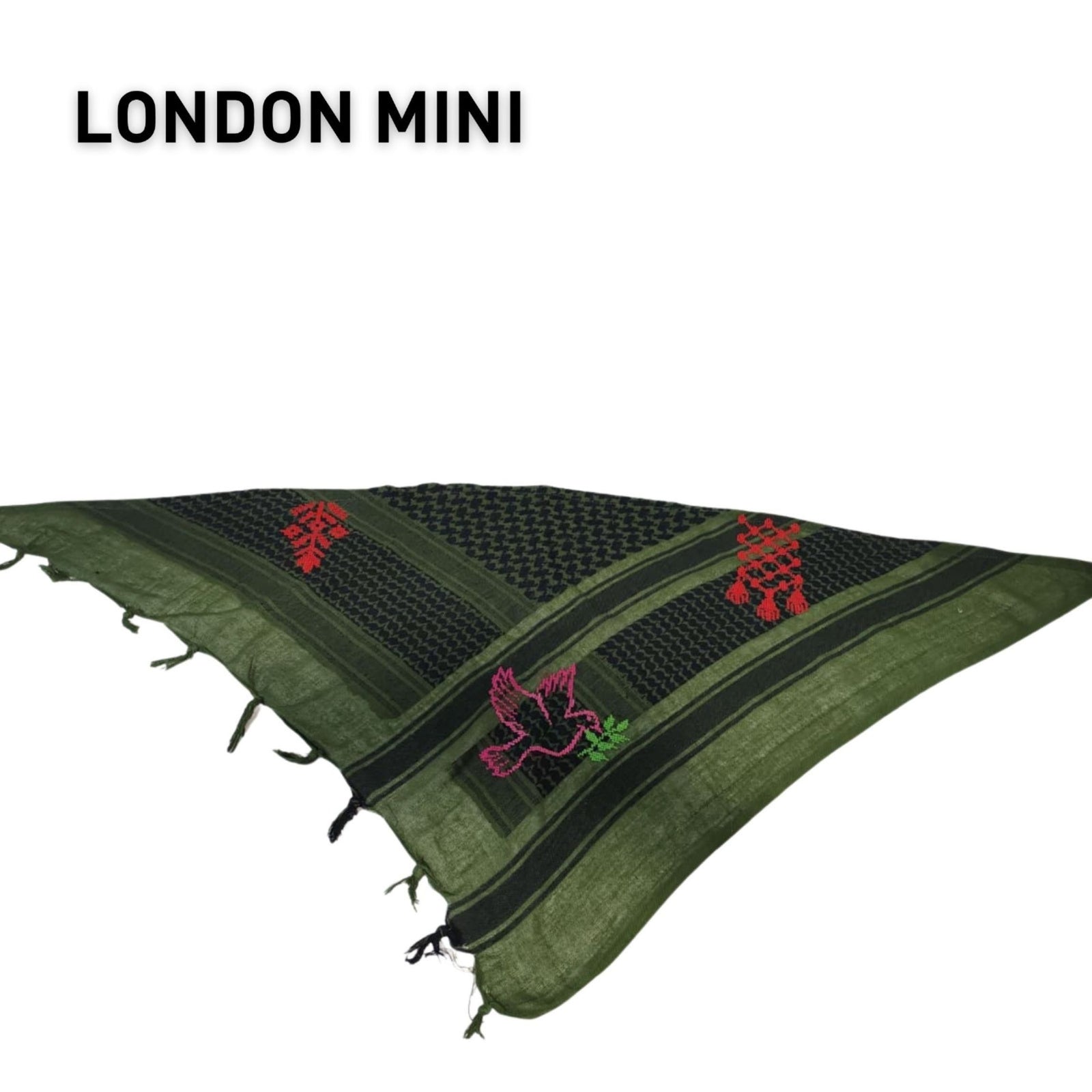 SEP × MACKLEMORE & FRIENDS FREE PALESTINE TOUR - LONDON MINI KEFFIYEH