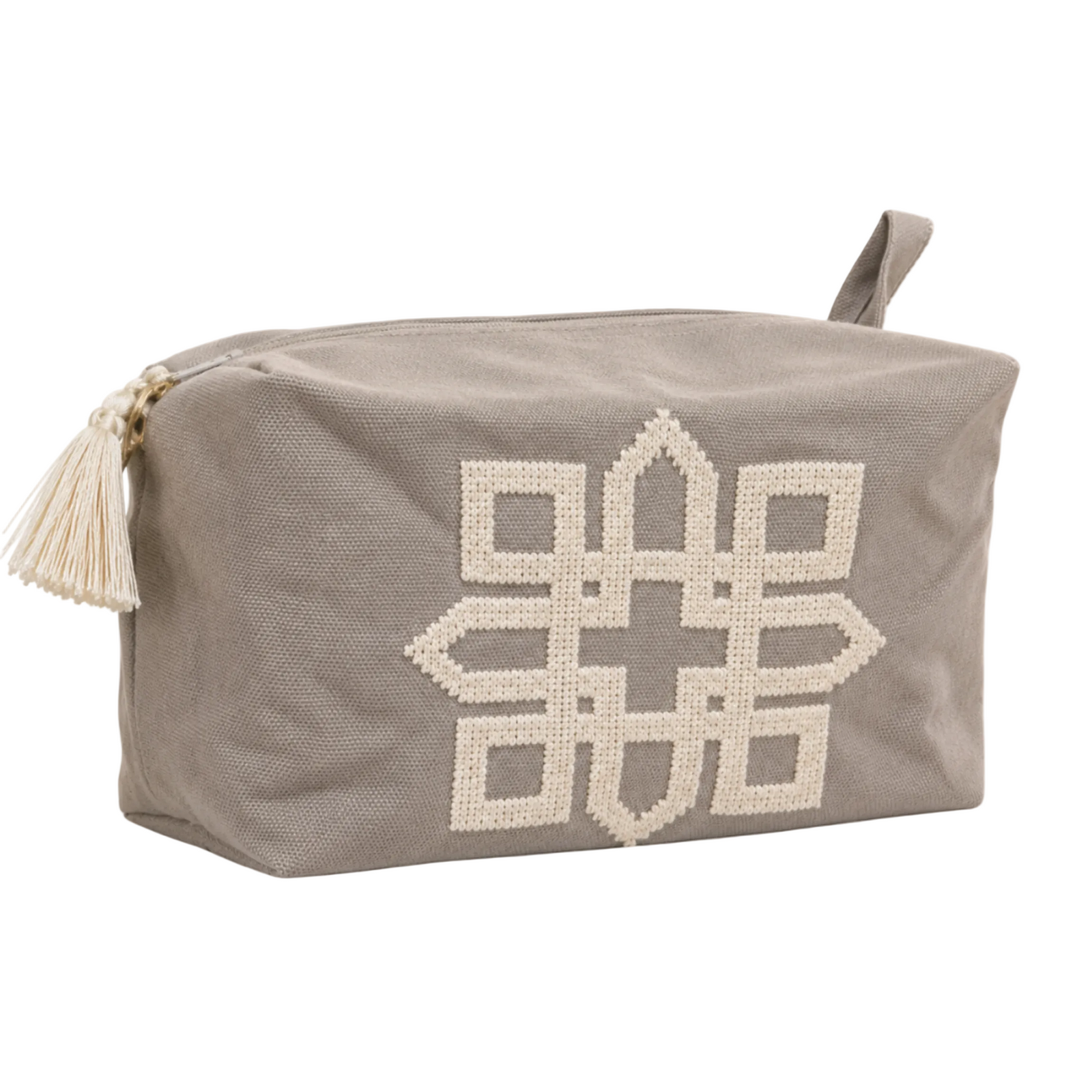 LINEN TAUPE BEAUTY CASE BOJ
