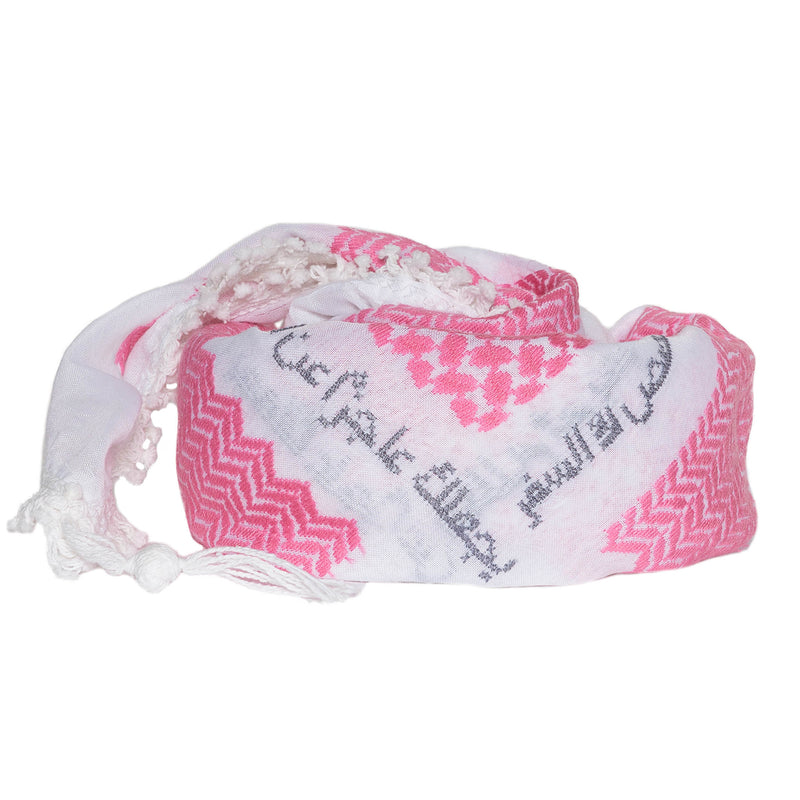 PINK IBN BATTUTA SPECIAL EDITION KEFFIYEH