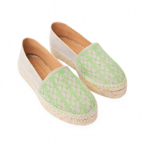 Lime green espadrilles hotsell