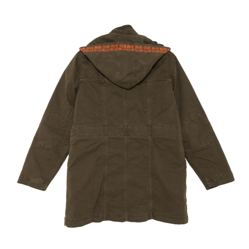 THE SINEAD KHAKI JACKET | PETRA ORANGE