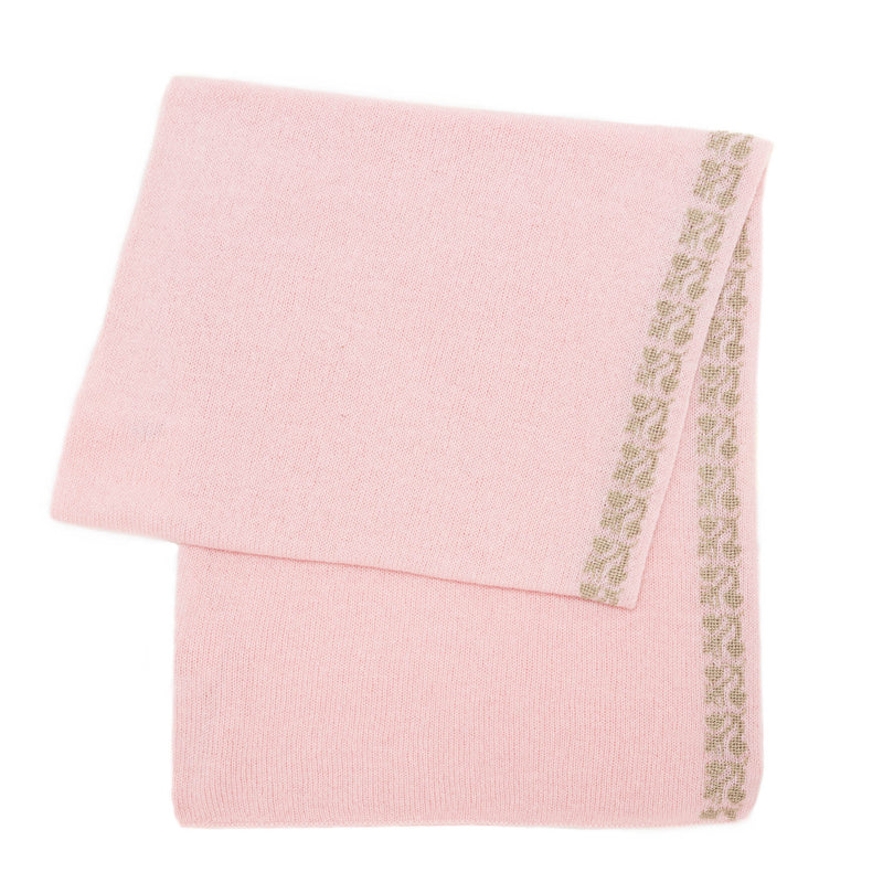 PINK CASHMERE SCARF